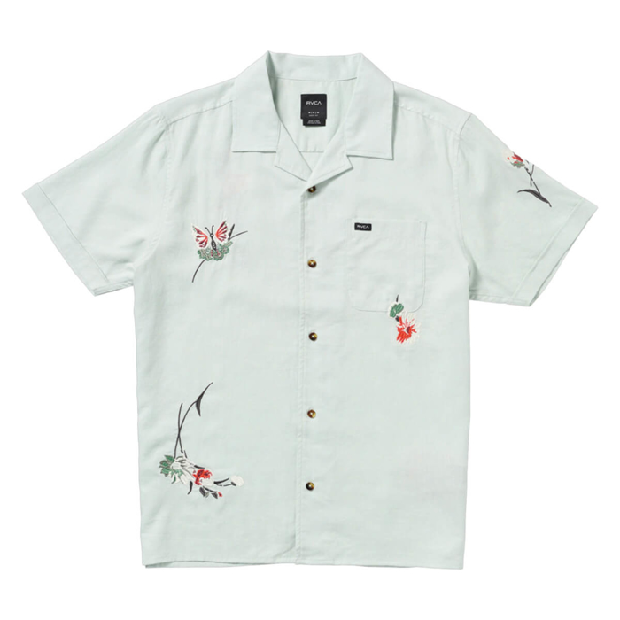 RVCA NECTAR SHIRT GREEN TEA L