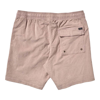 RVCA ESCAPE ELASTIC CORD SHORT II PALE MAUVE L