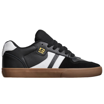 GLOBE ENCORE-2 BLACK/WHITE/TOBACCO 38