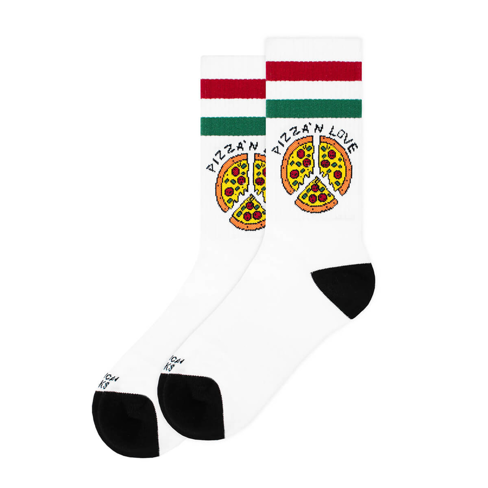 AMERICAN SOCKS PIZZA'N LOVE MID HIGH MULTI UNI