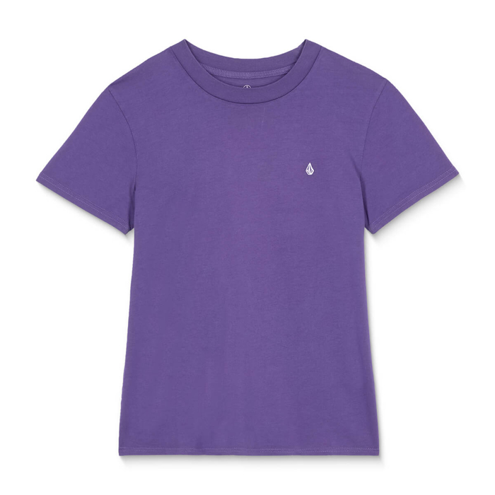 VOLCOM SOLID STONE EMB TEE ACAI S