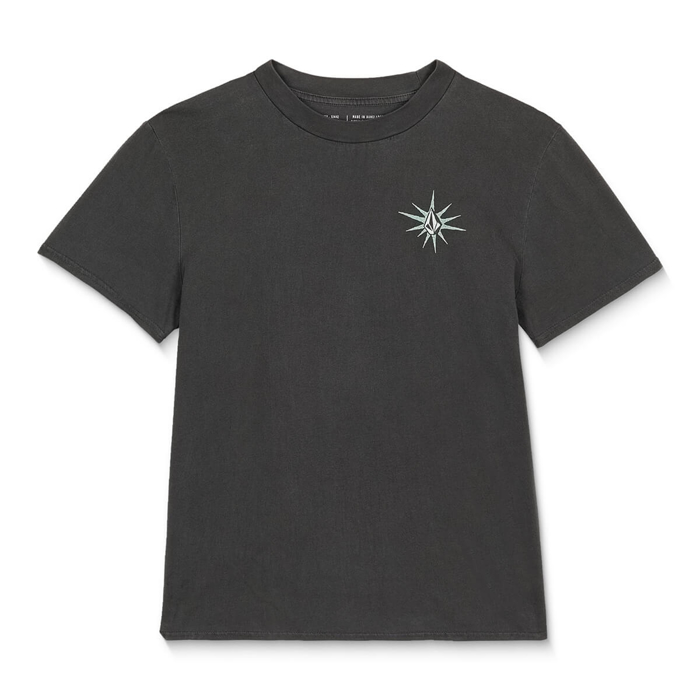 VOLCOM LOCK IT UP TEE VINTAGE BLACK XS