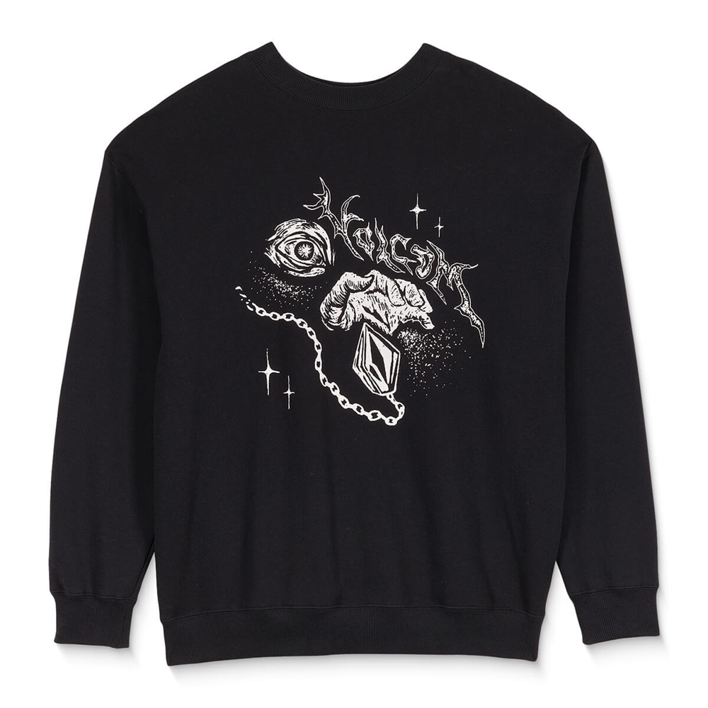 VOLCOM RECTO VERSO CREW BLACK S