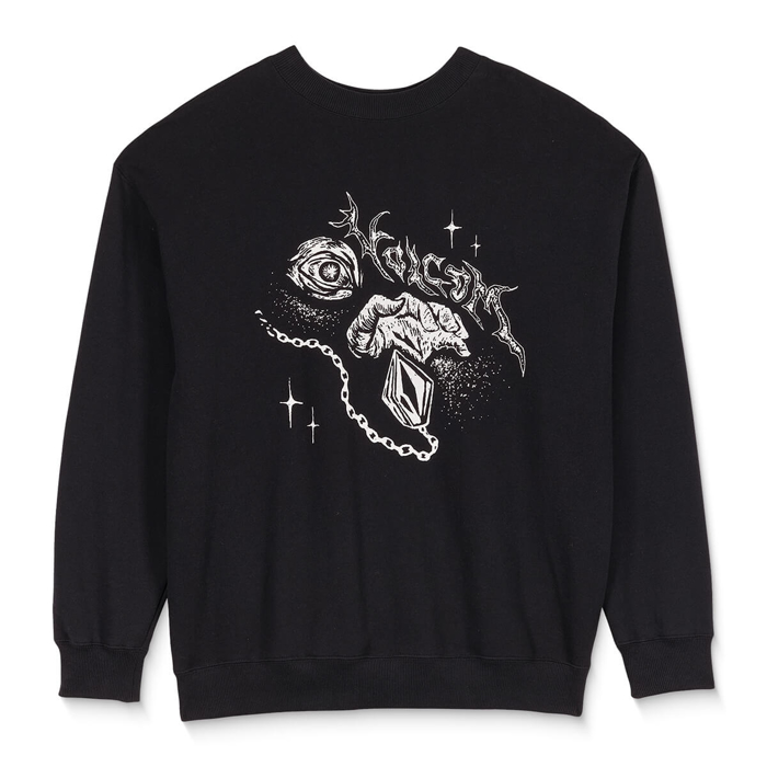 VOLCOM RECTO VERSO CREW BLACK S