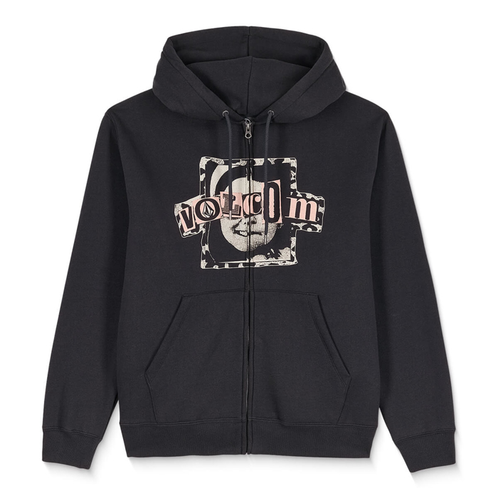 VOLCOM STICK STONER ZIP ANTIQUE BLACK M