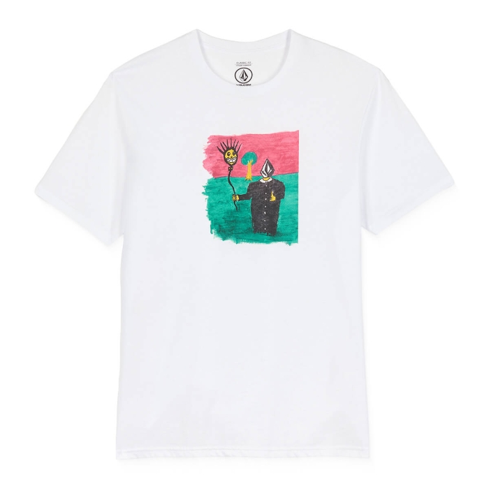 VOLCOM ISSAM BSC T-SHIRT WHITE L
