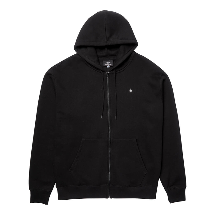 VOLCOM SINGLE STONE ZIP BLACK L