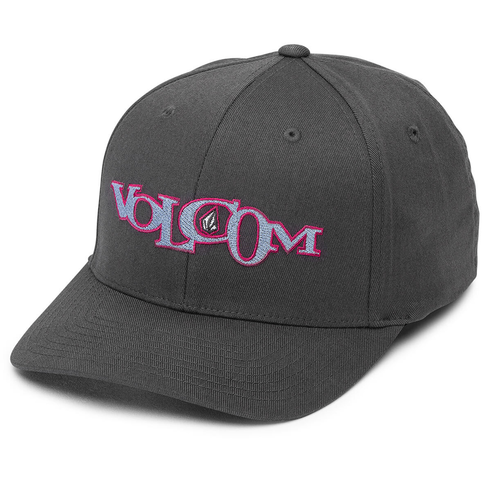 VOLCOM 21ST CENTURY STN FLEXFIT ANTIQUE BLACK S/M