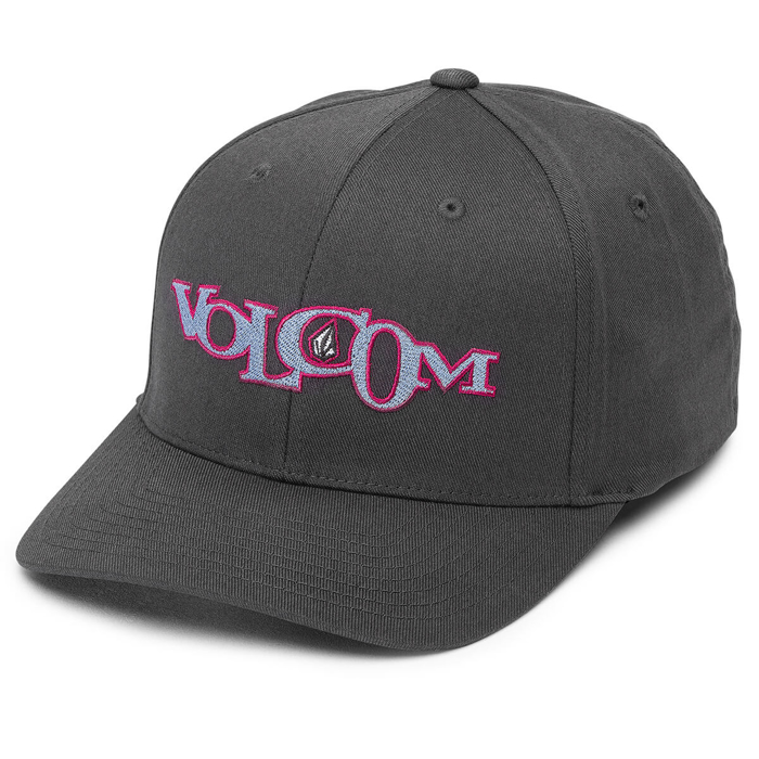 VOLCOM 21ST CENTURY STN FLEXFIT ANTIQUE BLACK S/M