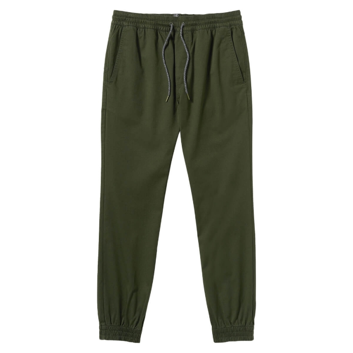 VOLCOM FRICKIN SLIM JOGGER DARK GREEN S