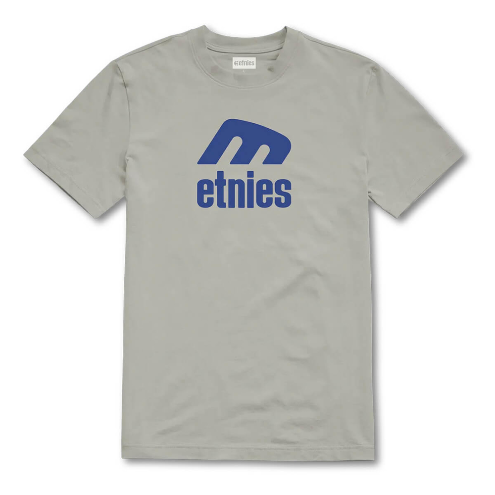 ETNIES ICON E T-SHIRT TAN/BLUE M