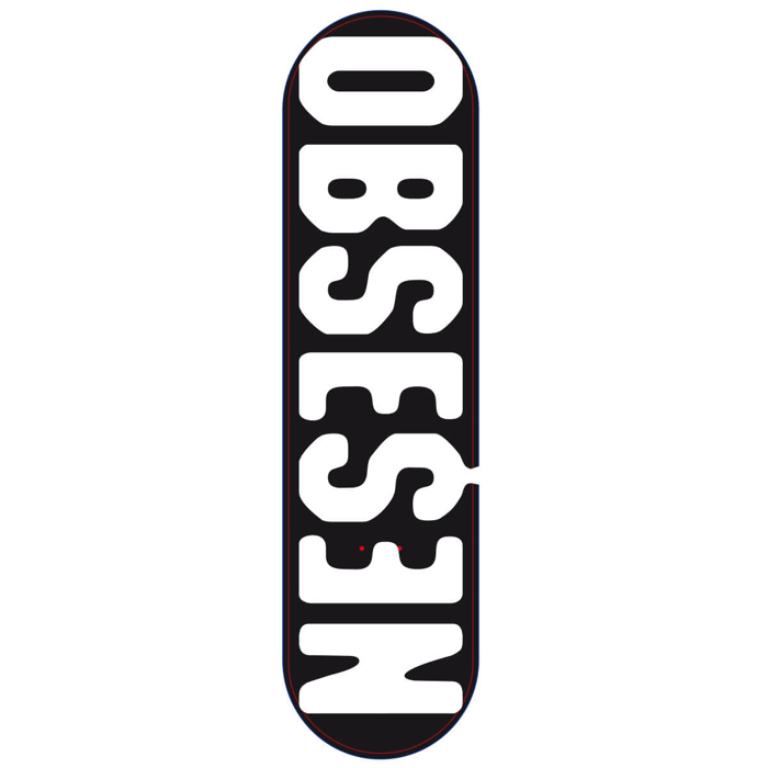 OBSESSION LOGO SM 8.5" DECK 8.5"