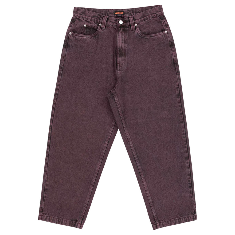 SANTA CRUZ BIG PANTS DARK CHERRY 32