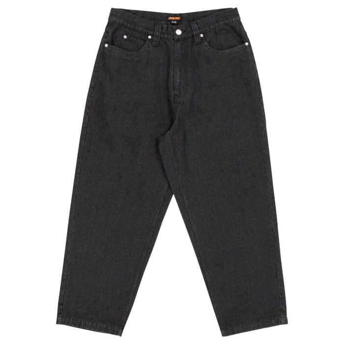 SANTA CRUZ BIG PANTS BLACK WASH 36