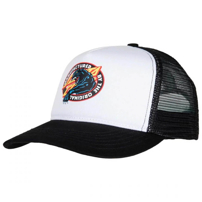 SANTA CRUZ NATAS SC PANTHER MESHBACK WHITE/BLACK UNI