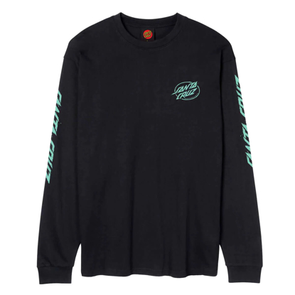 SANTA CRUZ CYBER DOT LONG SLEEVE BLACK XL