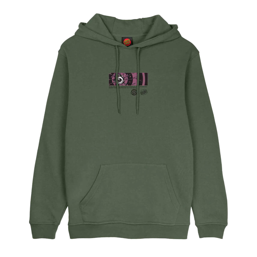 SANTA CRUZ ROSKOPP DISSECT STRIP HOOD DARK MOSS M