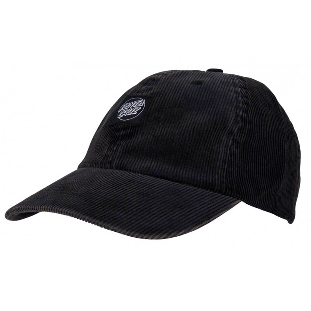SANTA CRUZ OPUS DOT LABEL CAP BLACK UNI