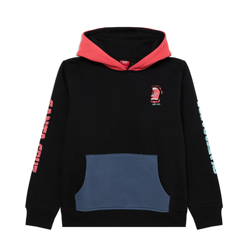 SANTA CRUZ YOUTH VTG SCREAMING CONNECT BLACK 12-14