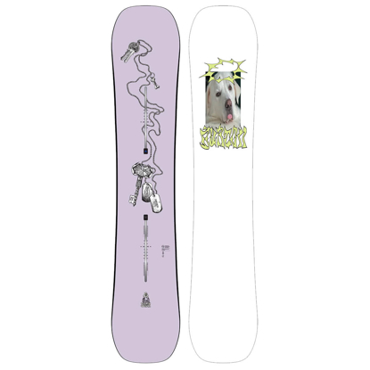 BURTON GENDER NEUTRAL GOOD COMPANY CAMBER SNOWBOARD NO COLOR 135