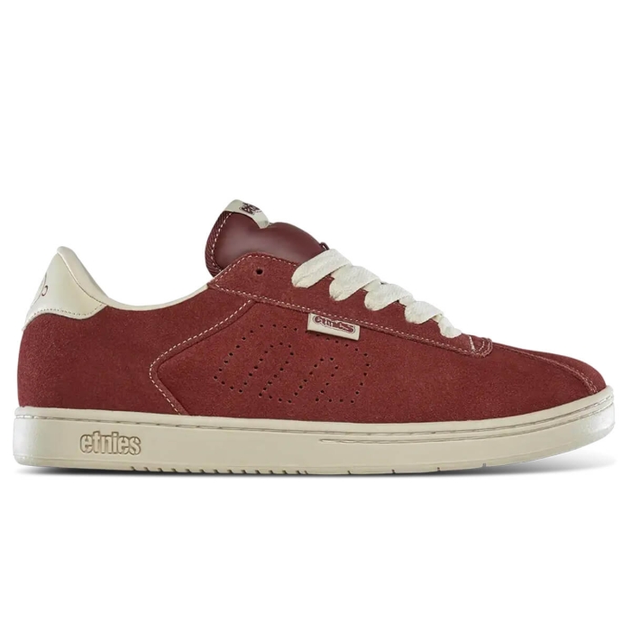 ETNIES SCAM BURGUNDY/TAN 39