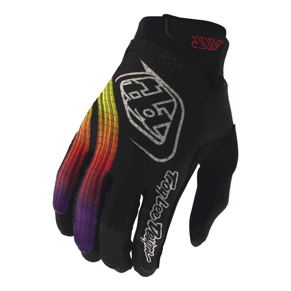 TROY LEE DESIGNS AIR GLOVE STRIPES BLACK / MULTI S