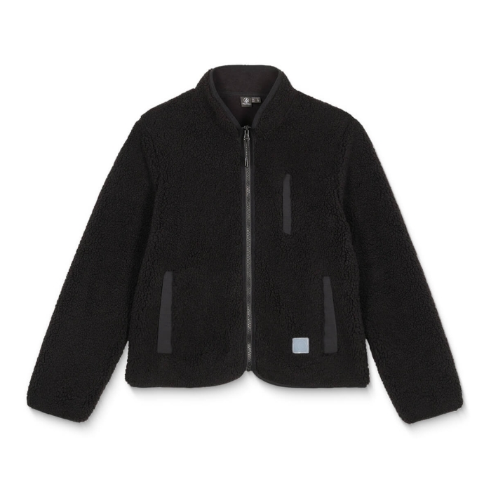 VOLCOM WUZER FUZZAR BLACK M