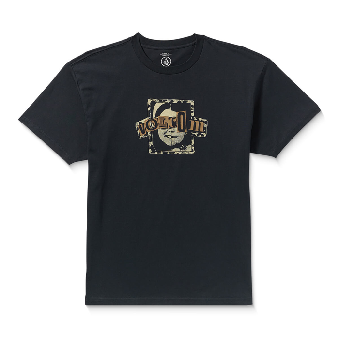 VOLCOM SNEER T-SHIRT ANTIQUE BLACK S