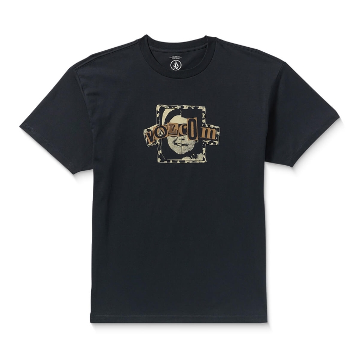 VOLCOM SNEER T-SHIRT ANTIQUE BLACK M