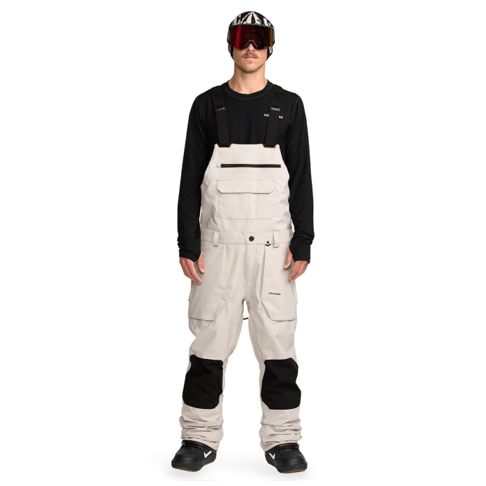 VOLCOM ROAN BIB OVERALL STONE L
