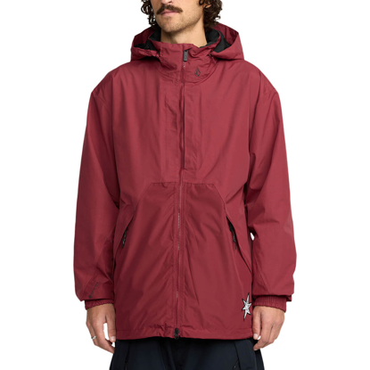 VOLCOM LONGO GORE-TEX JACKET BURNT RED XL