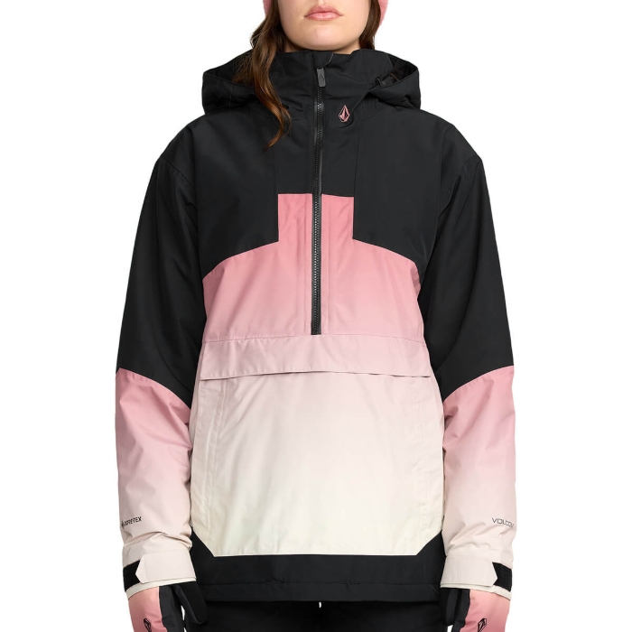 VOLCOM FERN INS GORE PULLOVER MESA ROSE S