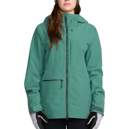 VOLCOM CLOUDBREAKER STRETCH 30K JKT SPRUCE GREEN S