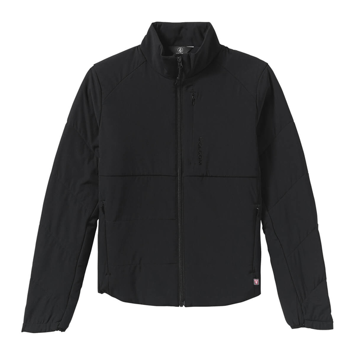 VOLCOM EVERGREEN FULL ZIP JKT BLACK S