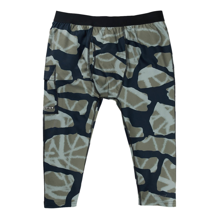 BURTON MIDWEIGHT X BASE THREE-QUARTER PT GRAFFITI CAMO S