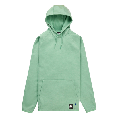 BURTON CROWN WEATHERPROOF PULLOVER FLEECE SOFT SAGE HEATHER M
