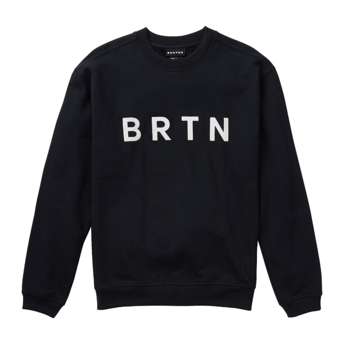 BURTON BRTN CREW SWEATSHIRT TRUE BLACK XS