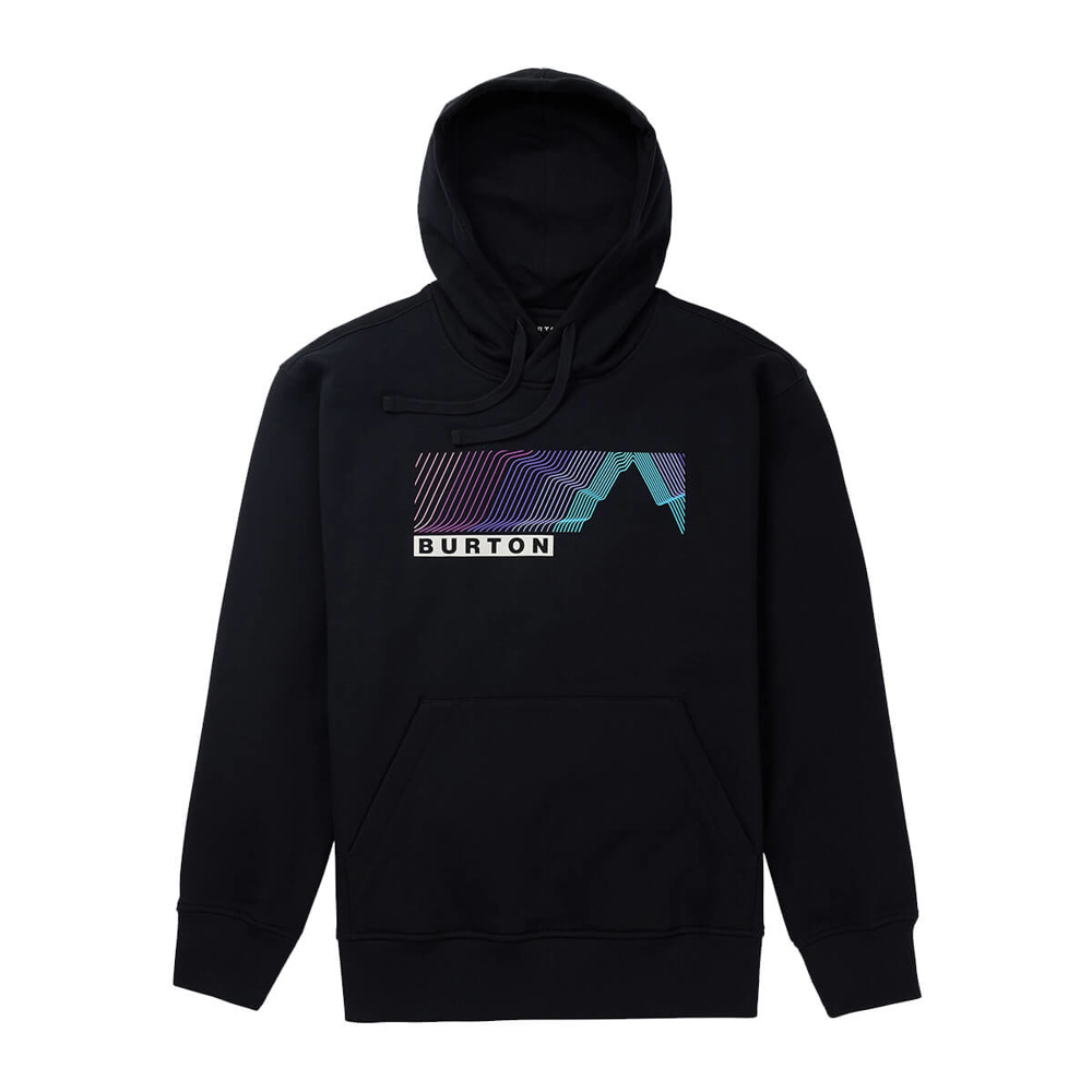 BURTON ELMORE PULLOVER HOODIE TRUE BLACK XL