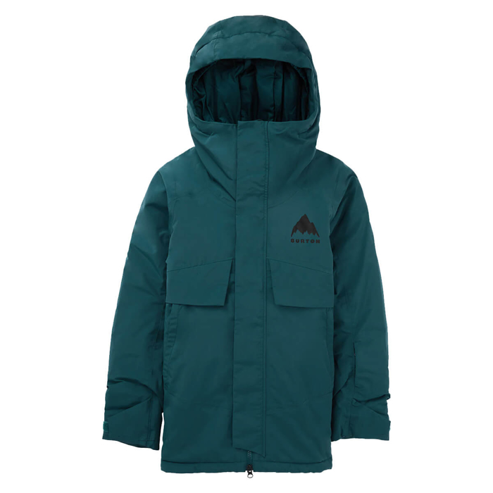 BURTON KIDS' ASCUTNEY 2L JACKET DEEP EMERALD XS