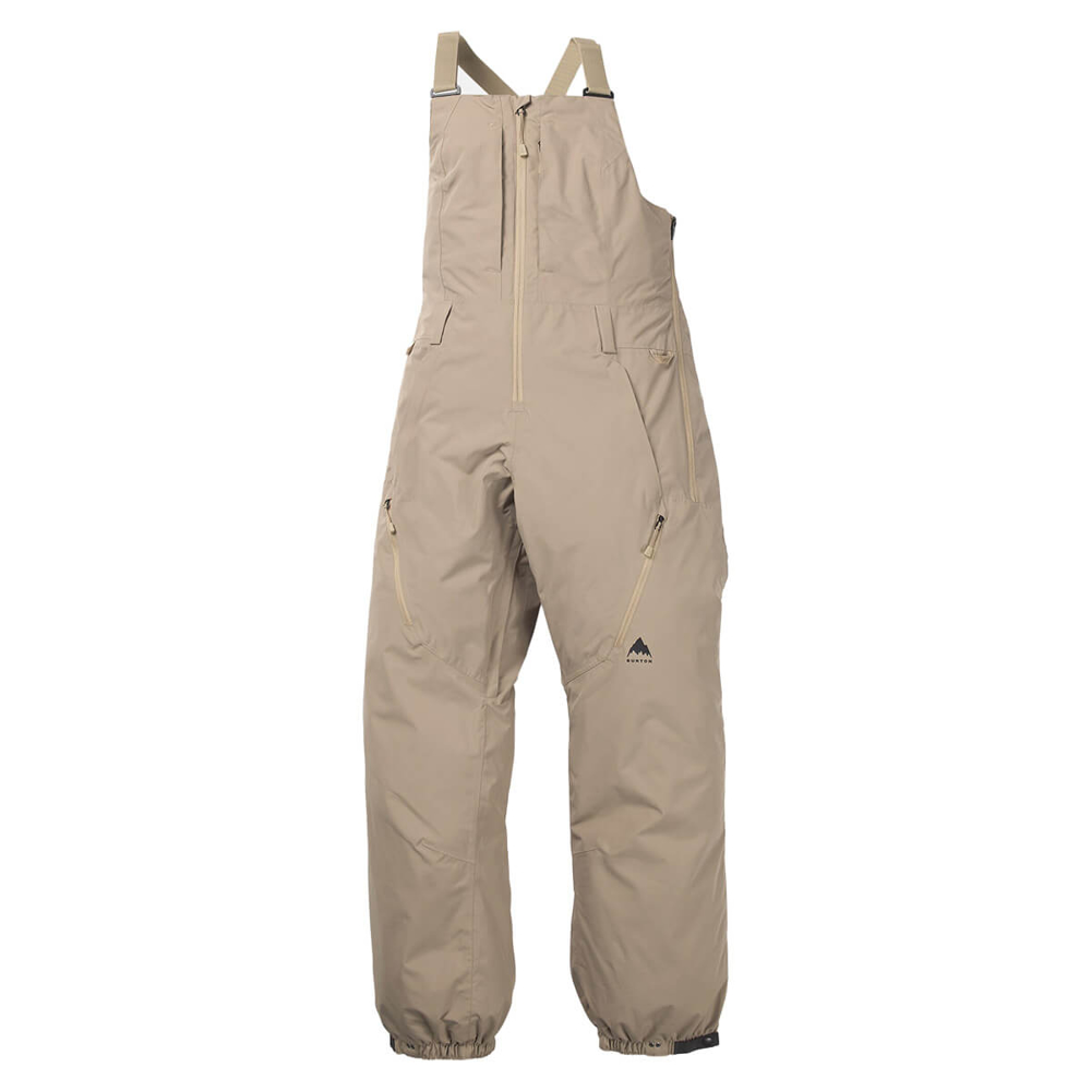 BURTON WOMEN'S RESERVE 2L BIB PANTS SUMMIT TAUPE M