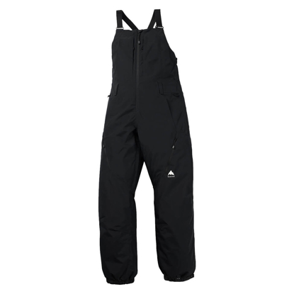 BURTON WOMEN'S RESERVE 2L BIB PANTS TRUE BLACK XS