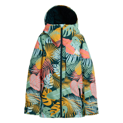 BURTON KIDS' HILLSLOPE JACKET OVERSIZED TROPICAL XS