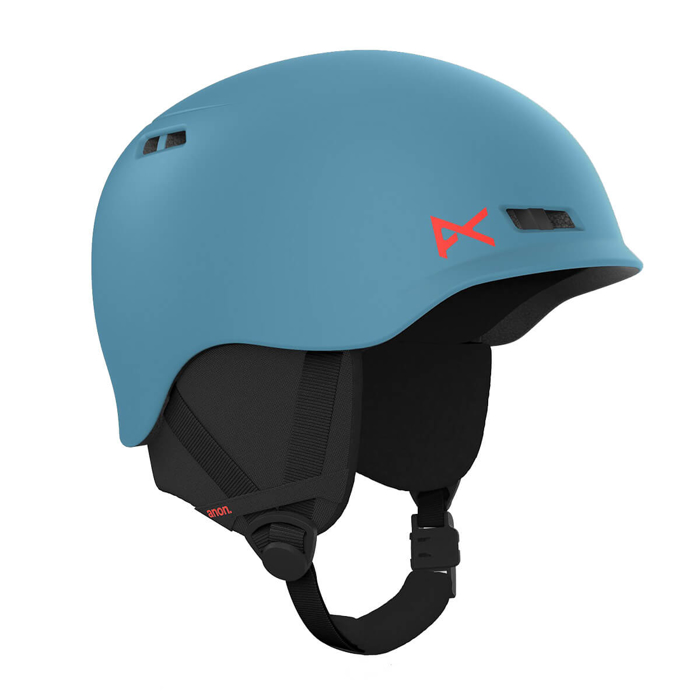 ANON KIDS' BURNER SKI & SNOWBOARD HELMET RETRO BLUE SM