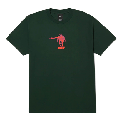 HUF HEAVENLY T-SHIRT FOREST GREEN M