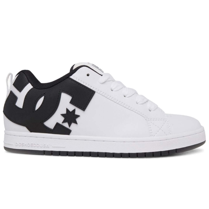 DC COURT GRAFFIK WHITE/BLACK/BLACK 42