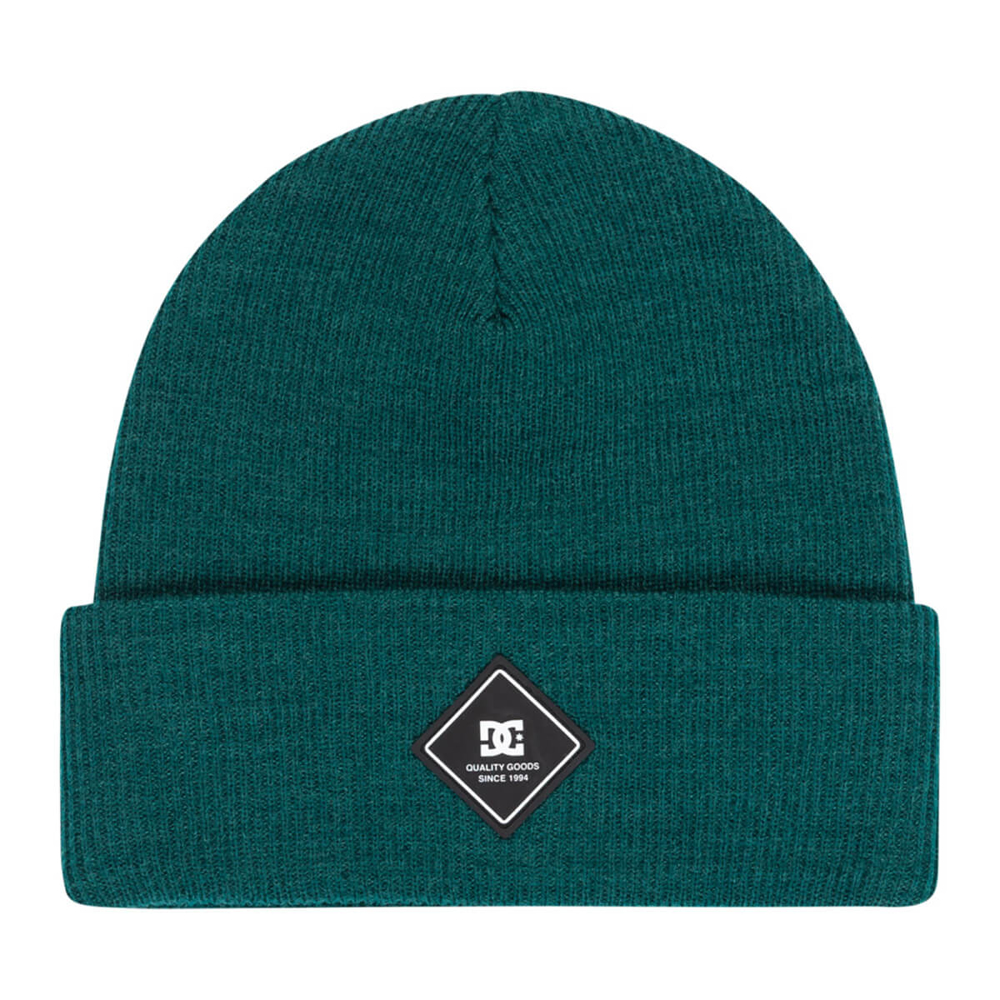 DC LABEL BEANIE DEEP TEAL UNI