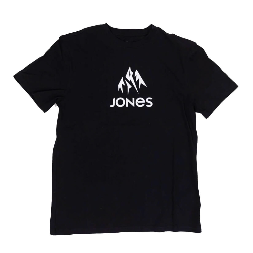 JONES TRUCKEE ORGANIC COTTON T-SHIRT STEALTH BLACK L
