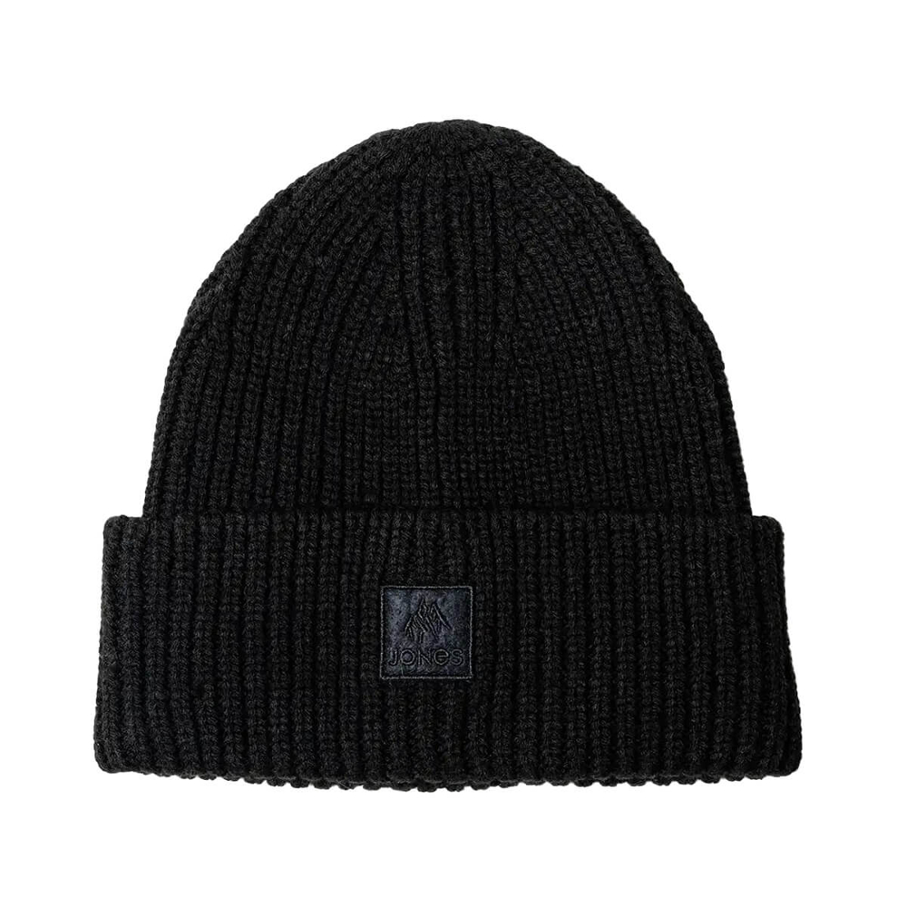 JONES ANCHORAGE RECYCLED BEANIE STEALTH BLACK UNI