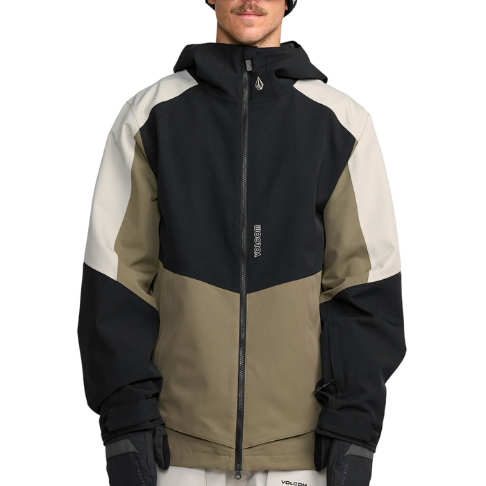 VOLCOM BRIGHTON FULL ZIP JACKET MILITARY S