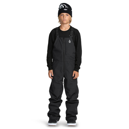 VOLCOM BARKLEY INS BIB OVERALL BLACK XS
